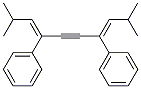 1,1'-[1,4-Bis(2-methylpropylidene)-2-butyne-1,4-diyl]bisbenzene,68893-36-7,结构式