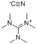 Methanaminium, N-[bis(dimethylamino)methylene]-N-methyl-, cyanide (9CI) Structure