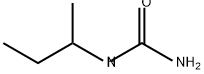 N-(1-甲基丙基)脲 结构式