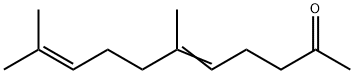 6,10-Dimethyl-5,9-undecadien-2-one Struktur