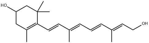 all-trans 3-Hydroxyretinol 结构式