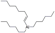 (E)-dihexyloct-1-enylaluminium  Structure