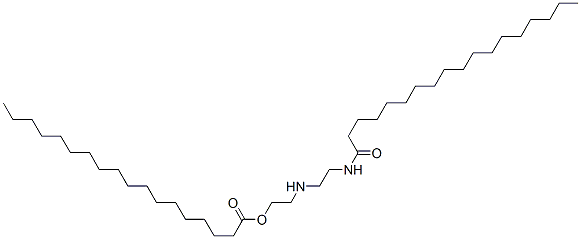 2-[[2-[(1-oxooctadecyl)amino]ethyl]amino]ethyl stearate Structure