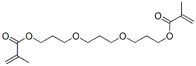 ビス(2-メチルプロペン酸)1,3-プロパンジイルビス(オキシ-3,1-プロパンジイル) 化学構造式