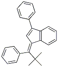 1H-Indene, 1-(2,2-dimethyl-1-phenylpropylidene)-3-phenyl- Structure