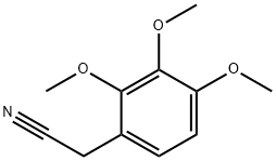 2,3,4-三甲氧基苯乙腈,68913-85-9,结构式