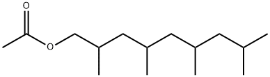 1-Nonanol,2,4,6,8-tetramethyl-,acetate 结构式
