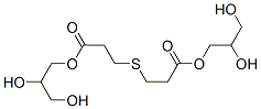 bis(2,3-dihydroxypropyl) 3,3'-thiobispropionate,68928-36-9,结构式