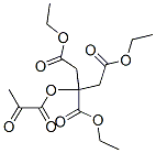 triethyl 2-(1,2-dioxopropoxy)propane-1,2,3-tricarboxylate Structure