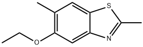 2,6-ジメチル-5-エトキシベンゾチアゾール 化学構造式