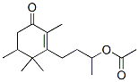 3-(3-Acetyloxybutyl)-2,4,4,5-tetramethyl-2-cyclohexen-1-one,68931-39-5,结构式
