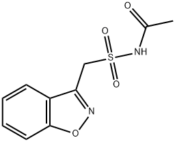 N-Acetyl Zonisamide Struktur