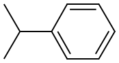 Benzene, (1-methylethyl)-, distn. residues Structure