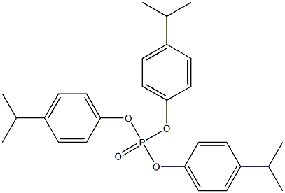 Isopropylphenyl phosphate Struktur