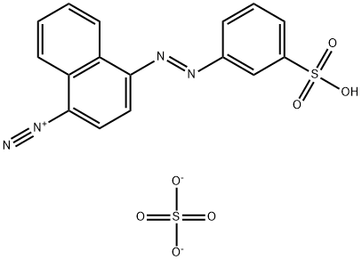 bis[4-[(3-sulphophenyl)azo]naphthalene-1-diazonium] sulphate|