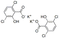 dipotassium 3,6-dichlorosalicylate,68938-80-7,结构式