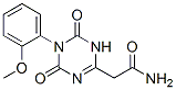 1,4,5,6-tetrahydro-N-(2-methoxyphenyl)-4,6-dioxo-1,3,5-triazin-2-acetamide|