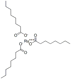 ruthenium(3+) octanoate Structure