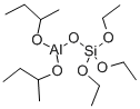 ジ-sec-ブトキシ(トリエトキシシロキシ)アルミニウム 化学構造式