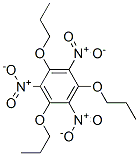 1,3,5-Trinitro-2,4,6-tripropoxybenzene Structure