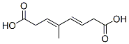 2-メチル-1,3-ブタジエン-1,4-ジオールジアセタート 化学構造式