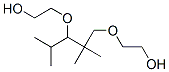 2,2'-[[2,2-dimethyl-1-(1-methylethyl)propane-1,3-diyl]bis(oxy)]bisethanol Struktur