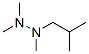 Hydrazine, isobutyl trimethyl- Structure