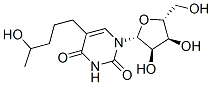 5-(4-Hydroxypentyl)uridine Struktur