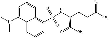 DANSYL-DL-GLUTAMIC ACID DI(CYCLOHEXYLAMMONIUM) SALT Struktur