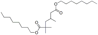 dioctyl 2,2,4-trimethyladipate  Struktur