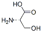 (2S)-2-amino-3-hydroxy-propanoic acid Struktur