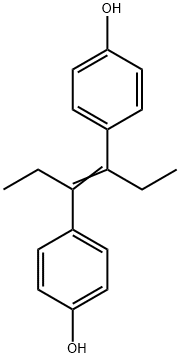 ジエチルスチルベストロール 化学構造式
