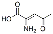 2-Pentenoic acid, 2-amino-4-oxo- (9CI)|
