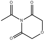 3,5-Morpholinedione, 4-acetyl- (9CI),68985-06-8,结构式