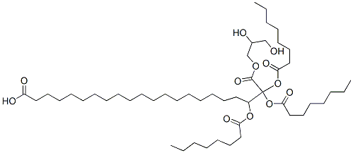 Glyceryl tricaprylate/caprate/laurate Structure