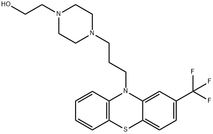 フルフェナジン 化学構造式