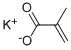 POTASSIUM METHACRYLATE Struktur