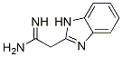 1H-Benzimidazole-2-ethanimidamide(9CI) Struktur