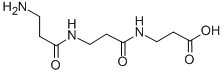 H-BETA-ALA-BETA-ALA-BETA-ALA-OH Structure