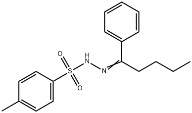 VALEROPHENONE TOSYLHYDRAZONE  MIXTURE O& 化学構造式