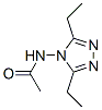 Acetamide,  N-(3,5-diethyl-4H-1,2,4-triazol-4-yl)- Struktur