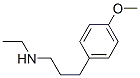 Benzenepropanamine, N-ethyl-4-methoxy- (9CI) Struktur