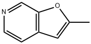 2-メチルフロ[2,3-c]ピリジン 化学構造式