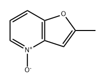 2-メチルフロ[3,2-b]ピリジン4-オキシド 化学構造式