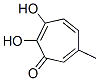 2,4,6-Cycloheptatrien-1-one, 2,3-dihydroxy-6-methyl- (9CI) Struktur