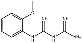N-(2-METHOXYPHENYL)IMIDODICARBONIMIDIC DIAMIDE HYDROCHLORIDE|1-(二氨基亚甲基)-2-(2-甲氧苯基)胍