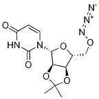 2',3'-O-Isopropylidene-4'-alpha-azido-uridine Structure