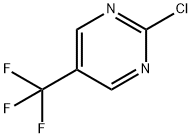 2-クロロ-5-(トリフルオロメチル)ピリミジン 化学構造式