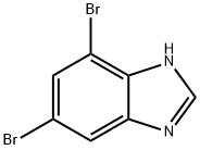 4,6-DIBROMO-1H-BENZIMIDAZOLE 结构式