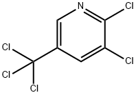 2,3-ジクロロ-5-(トリクロロメチル)ピリジン 化学構造式